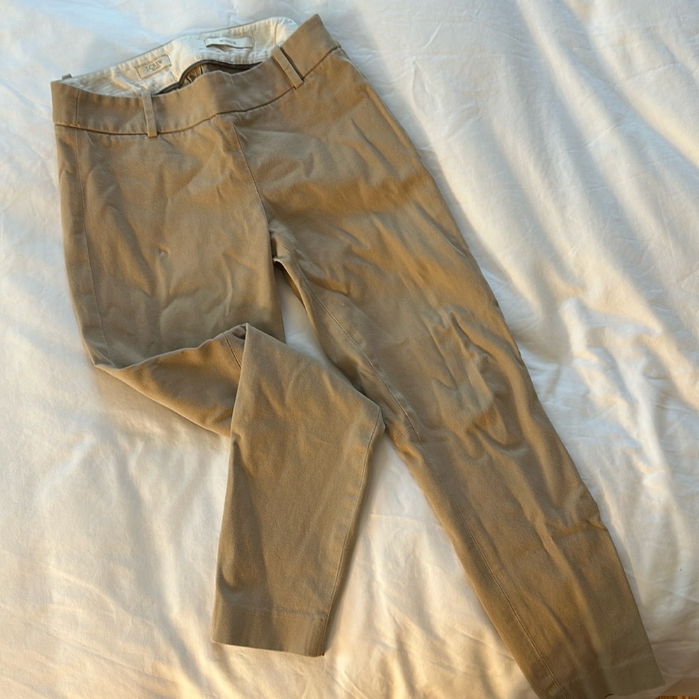 Tan business casual pants JCrew